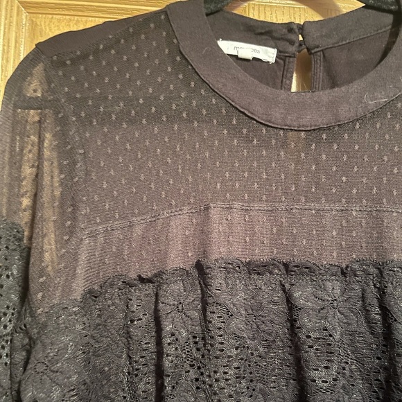 Maurice’s Black multi layer blouse - Picture 10 of 10